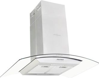 vidaXL Campana Extractora De Techo 90 Cm Acero Inoxidable 756 M&sup3;/h Led Vidaxl