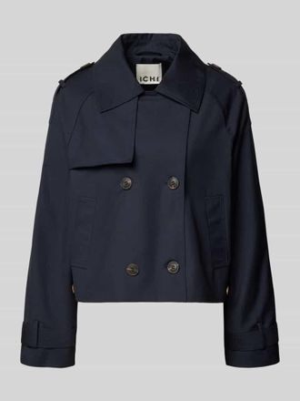 Ichi Regular Fit Jacke mit Viskose-Anteil Modell EPARZA in Marine, Gr&ouml;&szlig;e 34