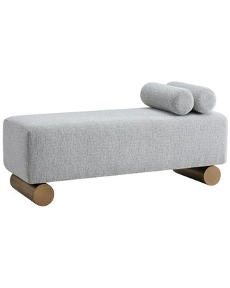 Statements by J. Statements By J Milly Modern Bench With Tube Pillows