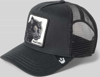 Goorin Brothers Trucker Cap mit Motiv-Badge Modell The Panther in Black, Größe 1