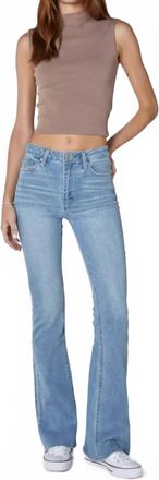 Unpublished Jan Boot Cut Jeans In Pico - Pico
