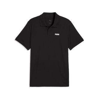 Puma Polo da uomo con logo Essentials, Accessori, Nero, M