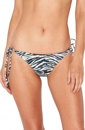 L*Space Run Wild Reversible Lily Classic Bikini Bottom In Midnight