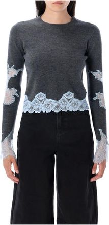 Self Portrait Mujer, Jerseys, Gris, Talla: M