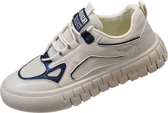 Generic Mens Casual Shoes, Lightweight Sports Shoes, Flat Sole, Lace-Up Shoes, Fashionable Mens Shoes, Non-Slip Breeze Shoes, Soft Fitness Shoes, Comfortable 