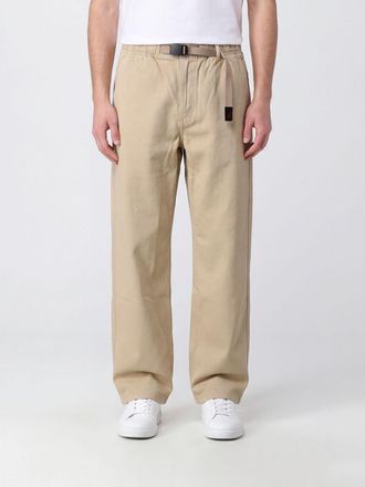 Gramicci Wide Leg Cotton Trousers with Elasticated Drawstring Waist