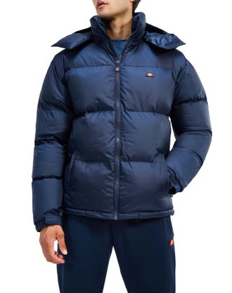 Ellesse Steppjacke ELLESSE DAPPIANI PADDED JACKET, Herren, Gr. XXL, navy, Obermaterial: 100% Polyester, Jacken Steppjacke