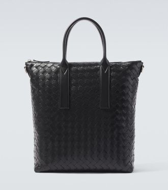 Bottega Veneta Bolso tote Classic Intrecciato de piel