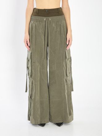 Dolce & Gabbana Waxed Cord Cargo Pants