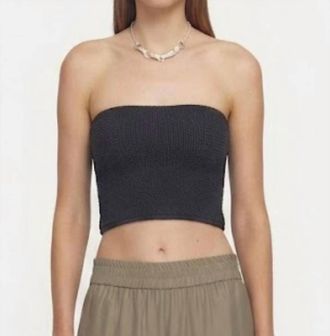 Viktoria & Woods Timeless Strapless Tube Top In Black