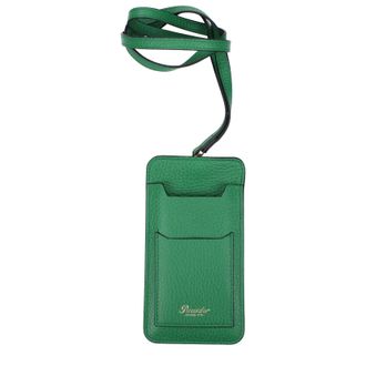 Pineider Geschenkideen Stifthalter Herren Gr&uuml;nes Leder