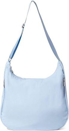 Baggallini Swift Hobo Crossbody Cross Body Womens Handbags B-lite Ice Blue, Nylon