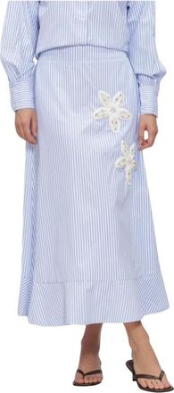 Notre-V Rokken, Dames, Veelkleurig, XS, Katoen, Nv-Hilka Maxi Rok