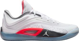 Nike Zion 4 basketbalschoenen met veters voor heren (Wit, Rood)