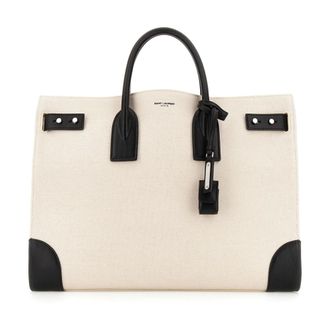 Saint Laurent Handbags - male - Saint Laurent - Shopping Bags - White - ONE SIZE - Bags