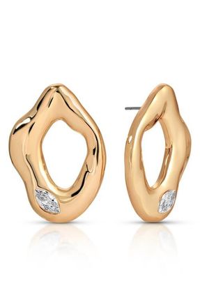 Ettika Liquid Metal Drop Earrings in Gold at Nordstrom