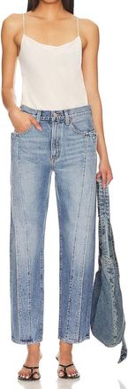 A Gold E Fold Jean In Navigate