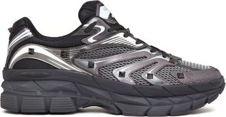 Valentino Garavani MS-2960 low-top sneakers - men - Rubber/Lambskin/Polyester/Bos Taurus/Polyester - 40 - Black