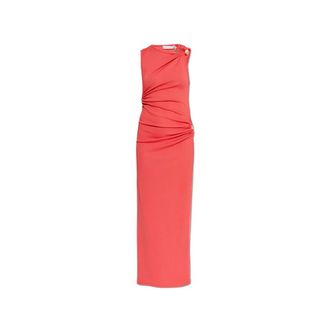 CHRISTOPHER ESBER Callisto Trinity-jurk met applicaties - Dames - Avondkleed - Roze - S - Leer - Kleedjes