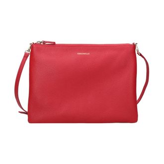 Coccinelle Best Crossbody - Dames - Schoudertassen - Rood - ONE Size - Katoen - Tassen