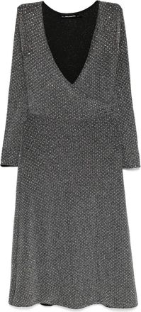 Karl Lagerfeld Abito con strass - Argento