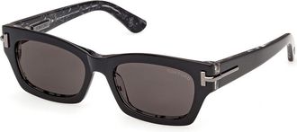 Tom Ford TI0034 05A Womens Sunglasses Black Size 53