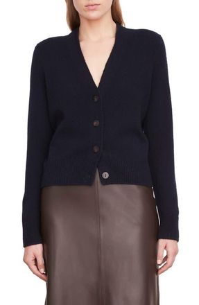 Vince V-Neck Cashmere Cardigan in Coastal at Nordstrom, Size Xx-Small
