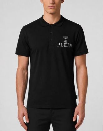 Philipp Plein Polo T-Shirt Plein R Men in Black at Nordstrom, Size Xxx-Large