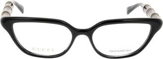 Gucci Accessoires, unisex, Zwart, ONE Size, Optisch Montuur