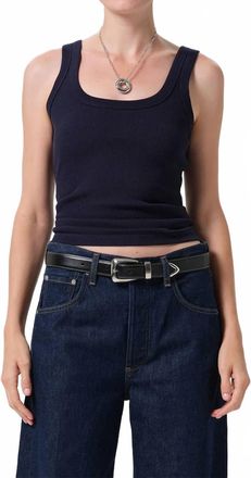 Citizens Of Humanity Faye Tank Top In Navy