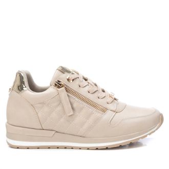 Xti Womens Trainer Sneakers In Beige