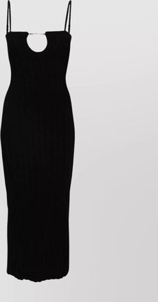 Jacquemus ribbed-knit skinny-fit midi dress