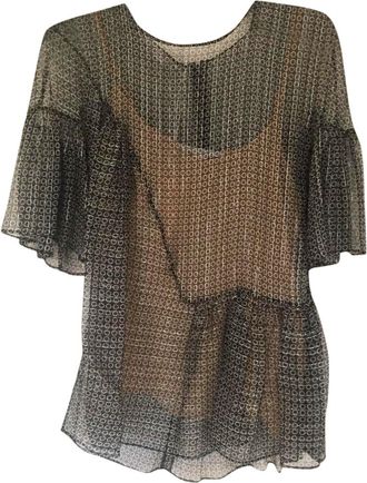 Stella McCartney Star Print Blouse Size XS