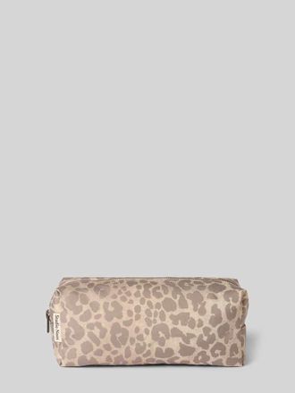 Studio Noos Etui mit Allover-Animal-Print Modell Pouch in Beige, Gr&ouml;&szlig;e 1