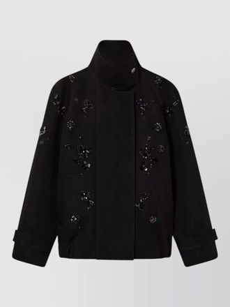 Golden Goose journey short trench coat heavy cotton