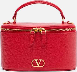 Valentino Garavani VLogo Mini leather vanity bag