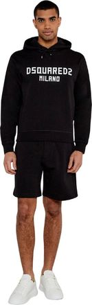 Dsquared2 Mens Dsquared2 Milano Logo Black Tracksuit - Size: 38