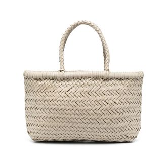 Dragon Diffusion Mini Flat Gora Tote - Bags - Mujer - Beige - ONE SIZE