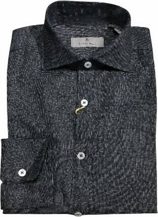Canali Mens Button Down Shirt In 111 Char Hound