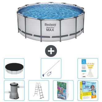 Bestway Piscina Bestway Steel Pro Max Redonda - 427x84 Cm - 8-piezas S550