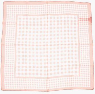 Woolrich Pure Silk Scarf with Check Pattern size One Size