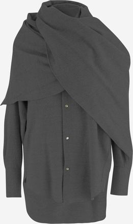 Darkpark Wool Shirt With Matching Shawl