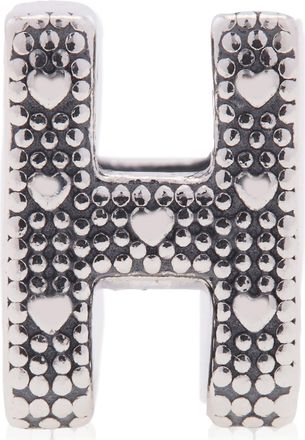 Pandora Letter H Silver Charm