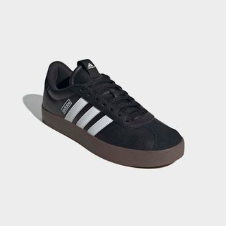 adidas Sneaker ADIDAS SPORTSWEAR VL COURT 3.0, Herren, Gr. 42,5, schwarz-weiss (core schwarz, ftwr wei&szlig;, gum5), Leder, Synthetik, Schuhe Sneaker, inspiriert 