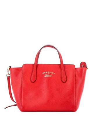 Gucci Swing Tote Leather Mini crossbody bag - Red
