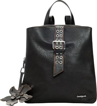 Desigual Back_Curio Sumy Rugzak - Dames - Rugzakken - Bruin - ONE Size - Polyester - Tassen