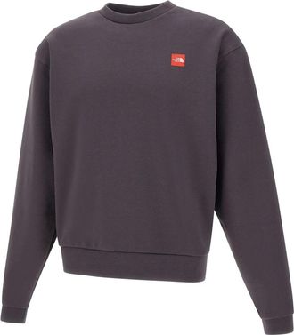 The North Face Redbox Sweatshirt - Heren - Sportshirts - Grijs - S - Katoen - Fitness