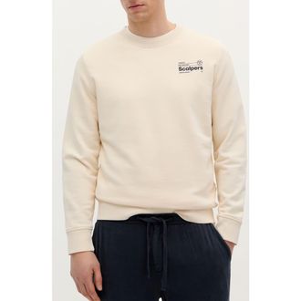 Scalpers New Stroke Sweater in Off White at Nordstrom, Size X-Large Eu