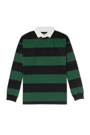 Polo Ralph Lauren Striped Cotton-Jersey Polo Shirt