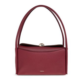 Furla Shoulder Bags, female, Red, Size: ONE SIZE Nicole Shoulder Bag